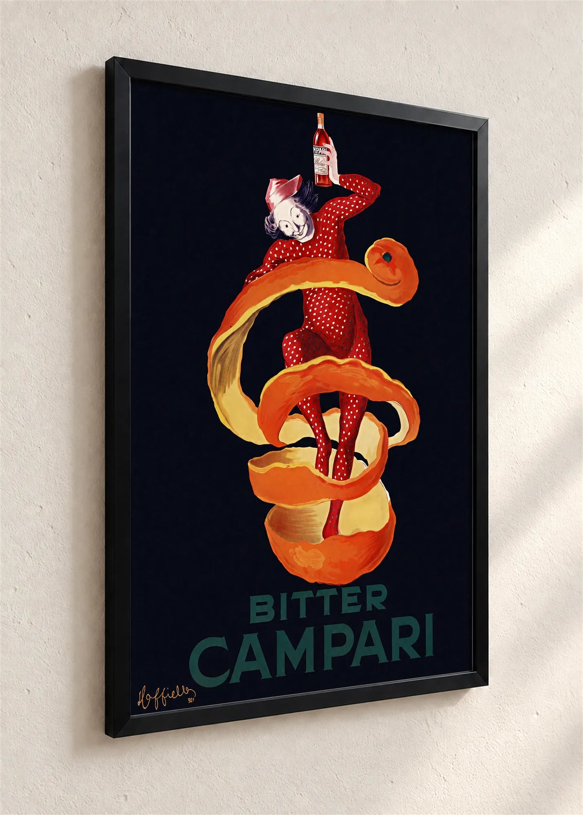 Bitter Campari, crni ram iz ugla