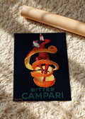 Bitter Campari, poster bez rama
