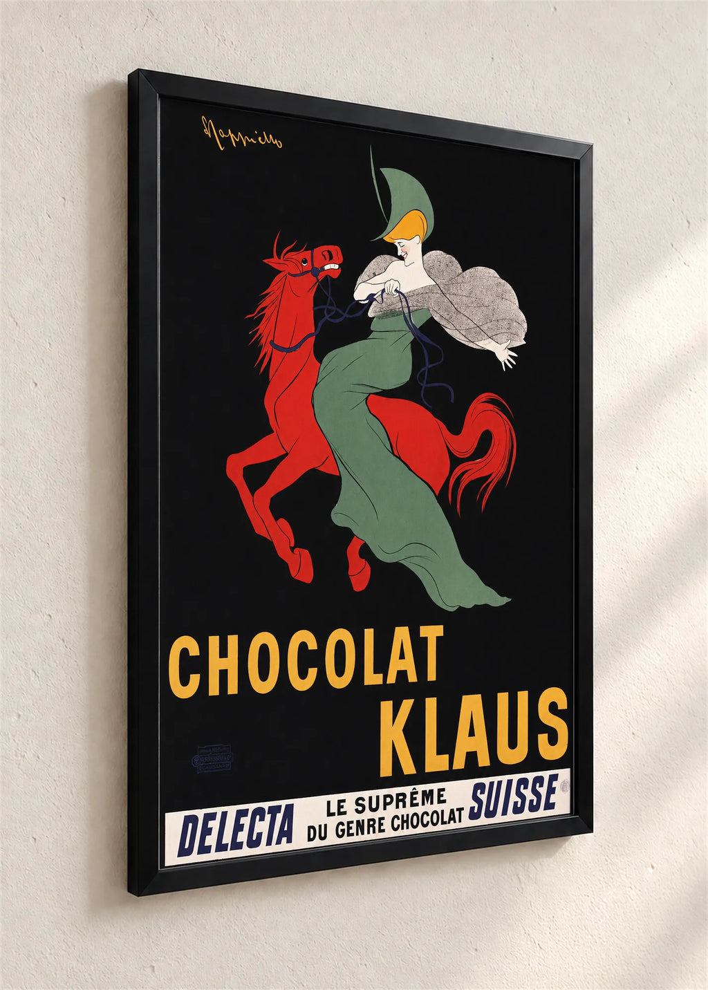 Chocolat Klaus, crni ram iz ugla