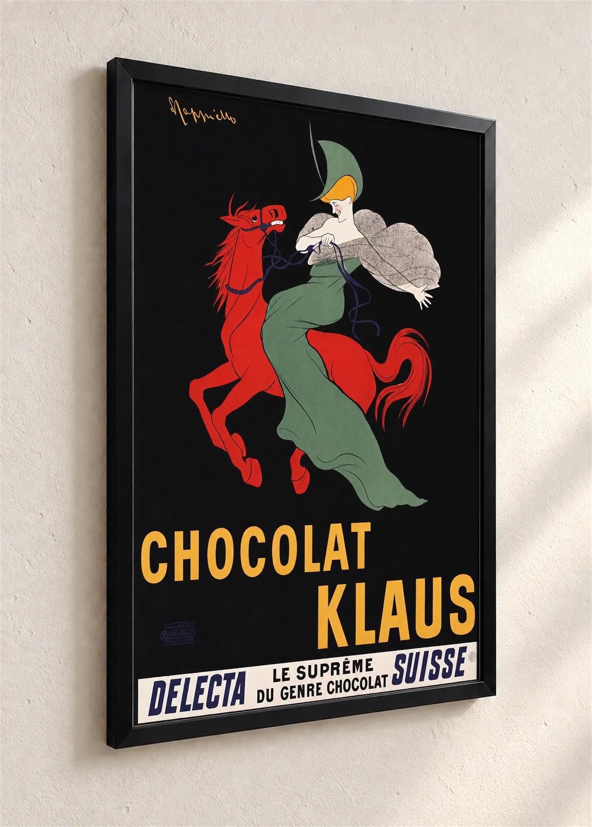 Chocolat Klaus, crni ram iz ugla
