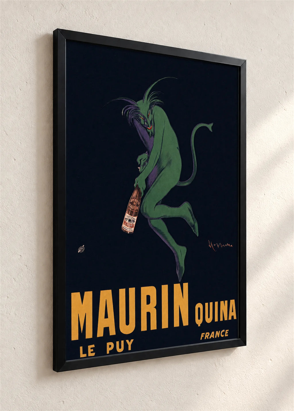 Maurin Quina, crni ram iz ugla
