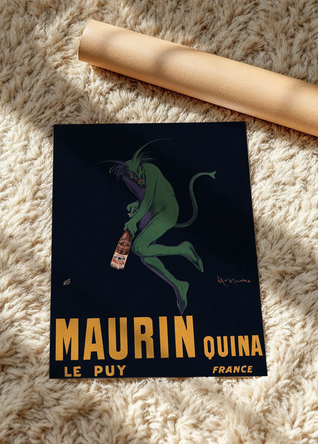 Maurin Quina, poster bez rama