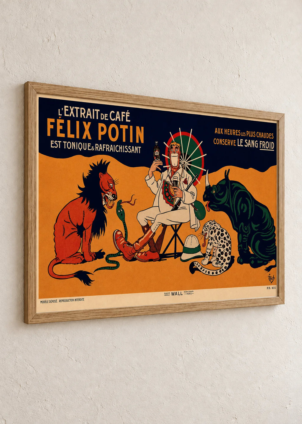 Félix Potin, braon ram