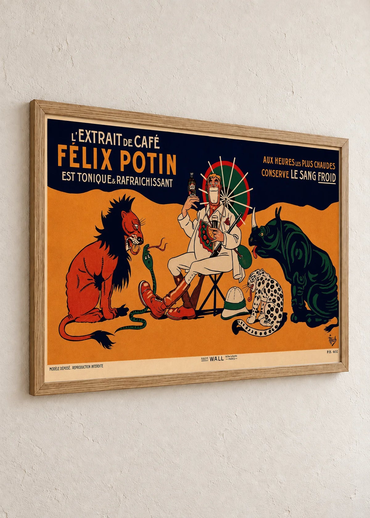 Félix Potin, braon ram