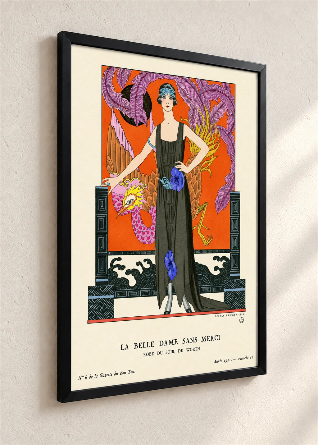 La belle dame sans merci, crni ram iz ugla