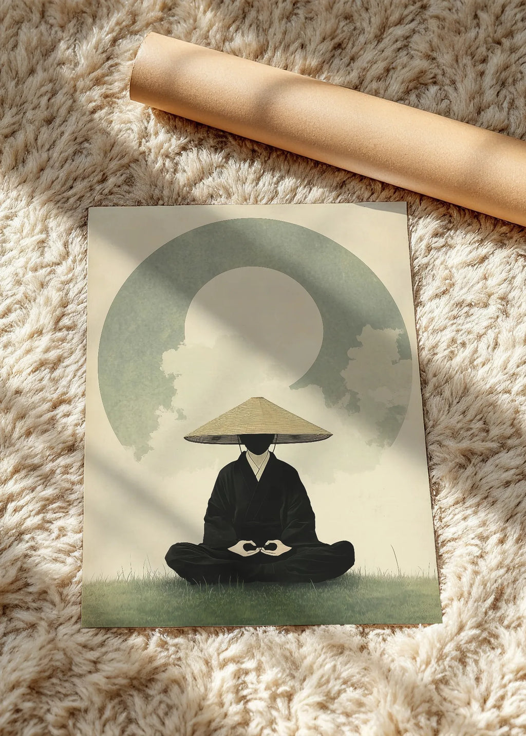 Meditacija pod krugom, poster bez rama