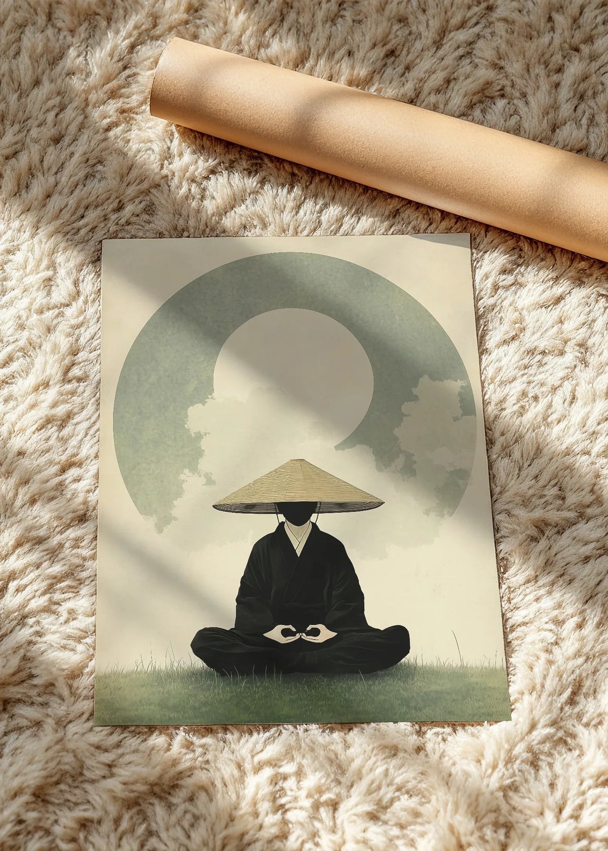Meditacija pod krugom, poster bez rama