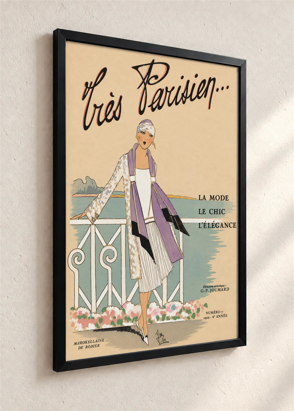 Très Parisien, broj 7, 1925., crni ram iz ugla
