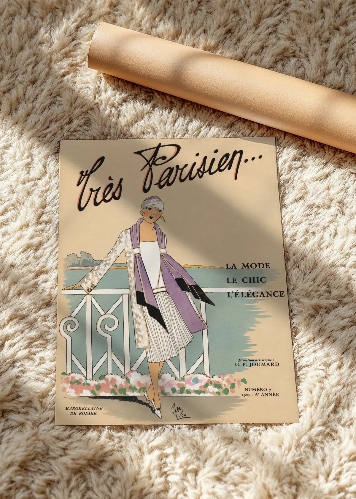 Très Parisien, broj 7, 1925., poster bez rama