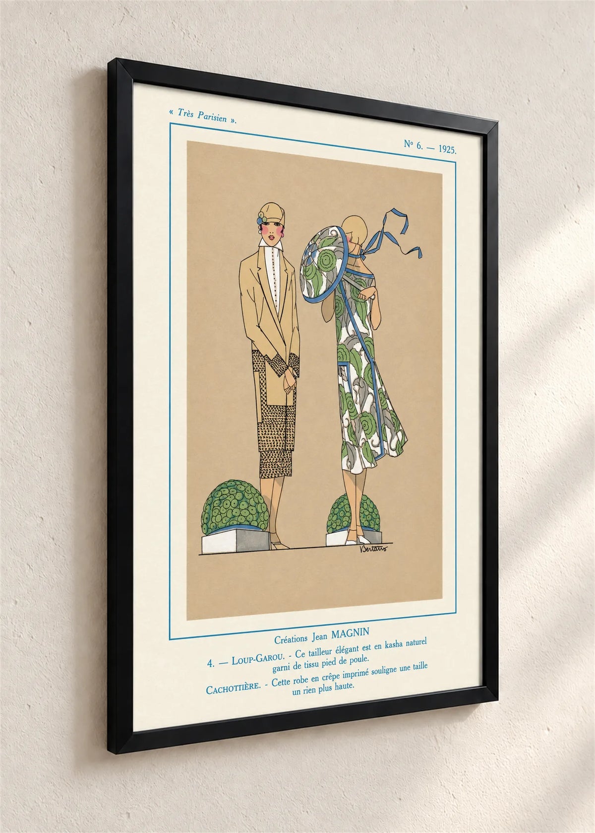 Très Parisien, Loup-Garou, 1925., crni ram iz ugla