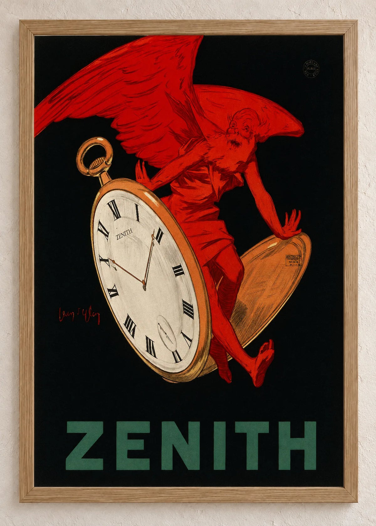 Vintage satovi: Omega, Zenith i Doxa, Zenith Angel Red, u braon ramu
