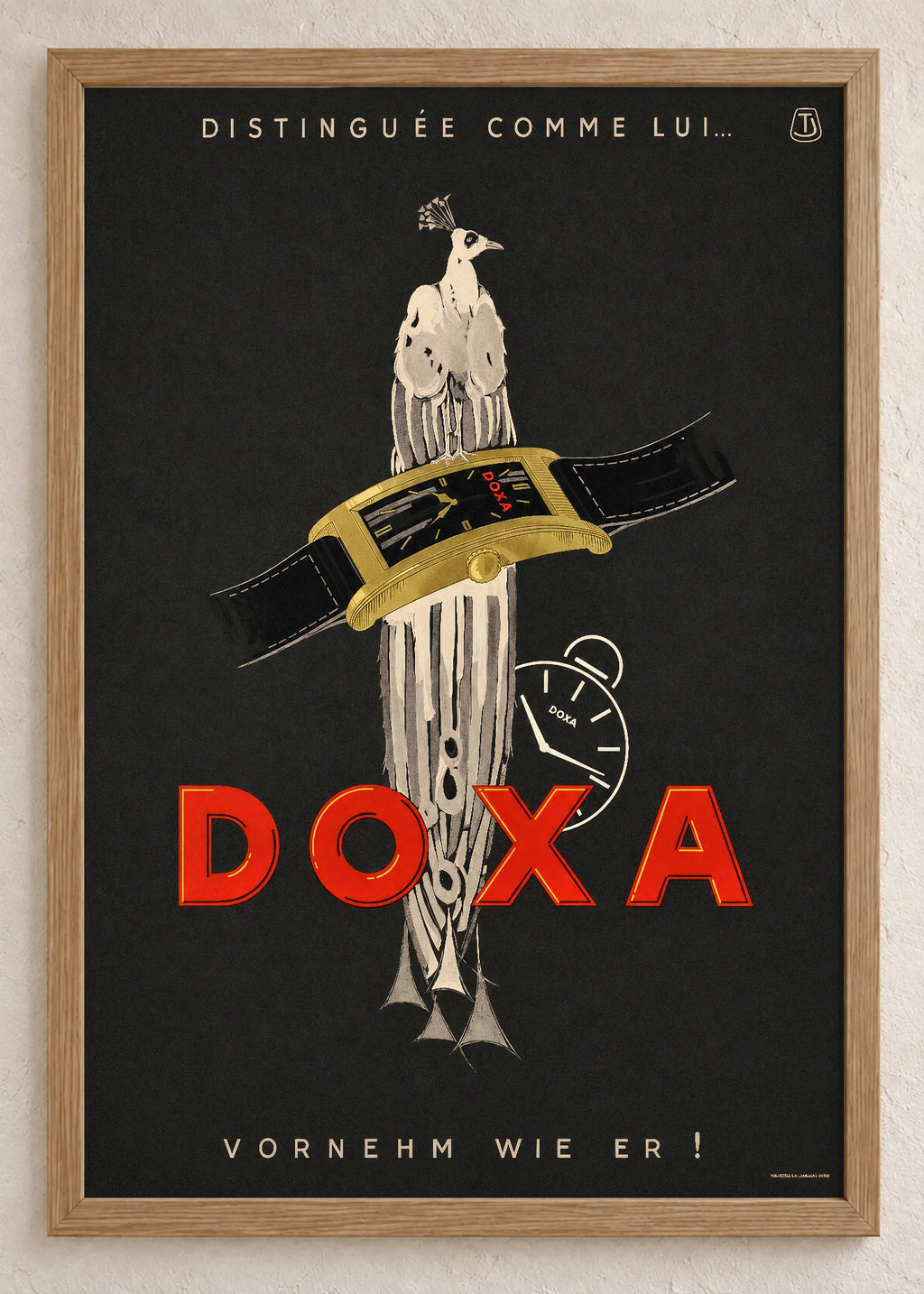 Vintage satovi: Omega, Zenith i Doxa, Doxa Peacock, u braon ramu