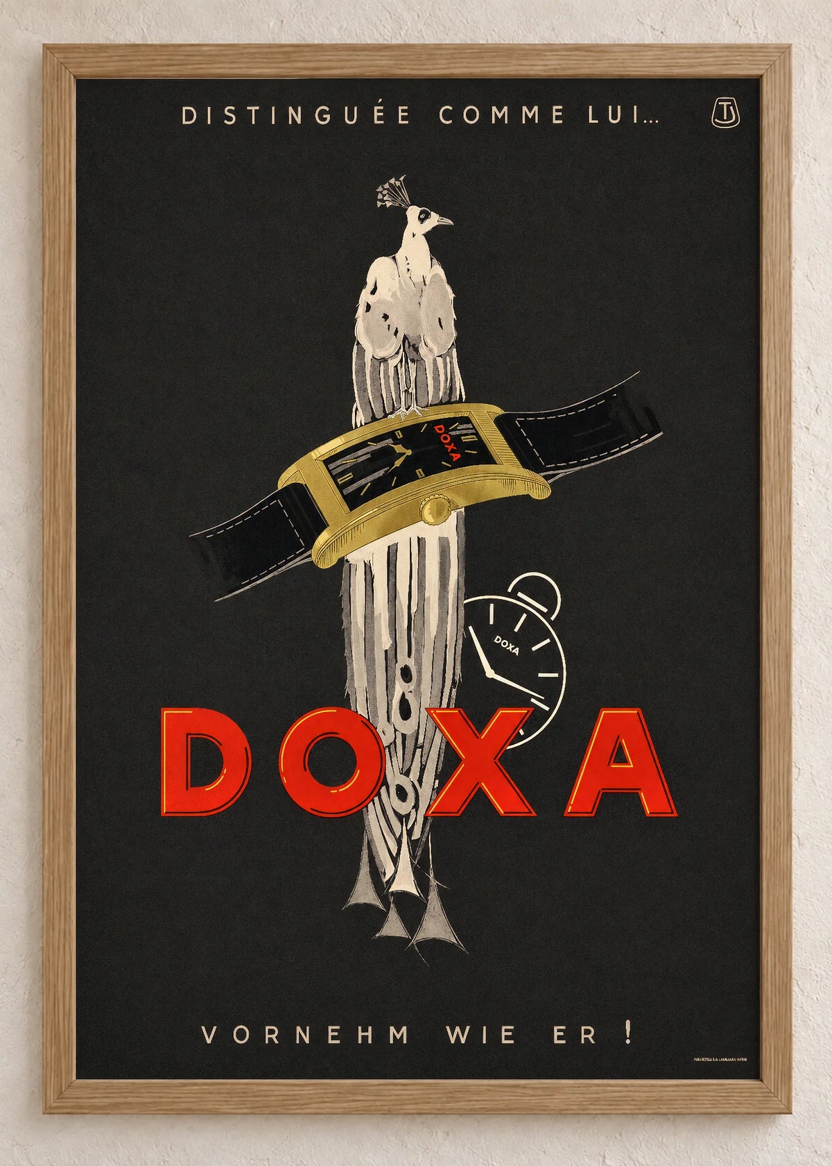Vintage satovi: Omega, Zenith i Doxa, Doxa Peacock, u braon ramu