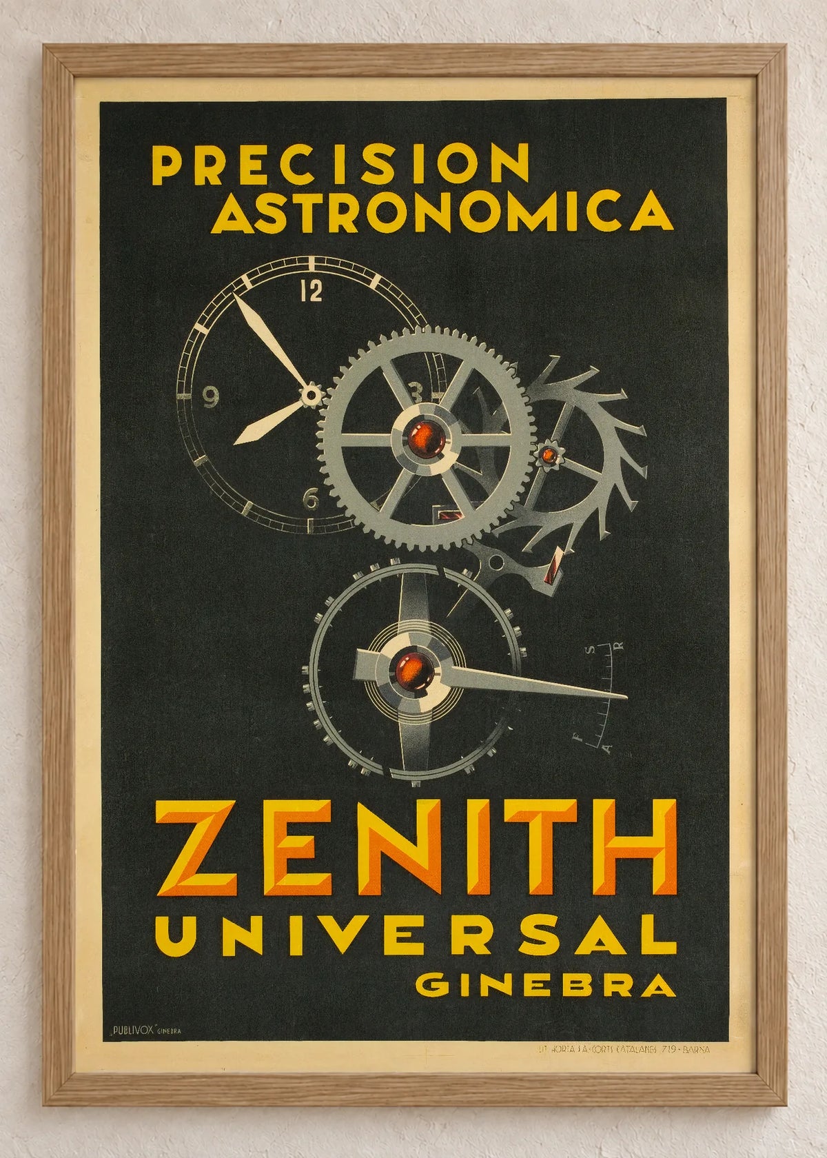 Vintage satovi: Omega, Zenith i Doxa, Zenith Precision Astronomica, u braon ramu