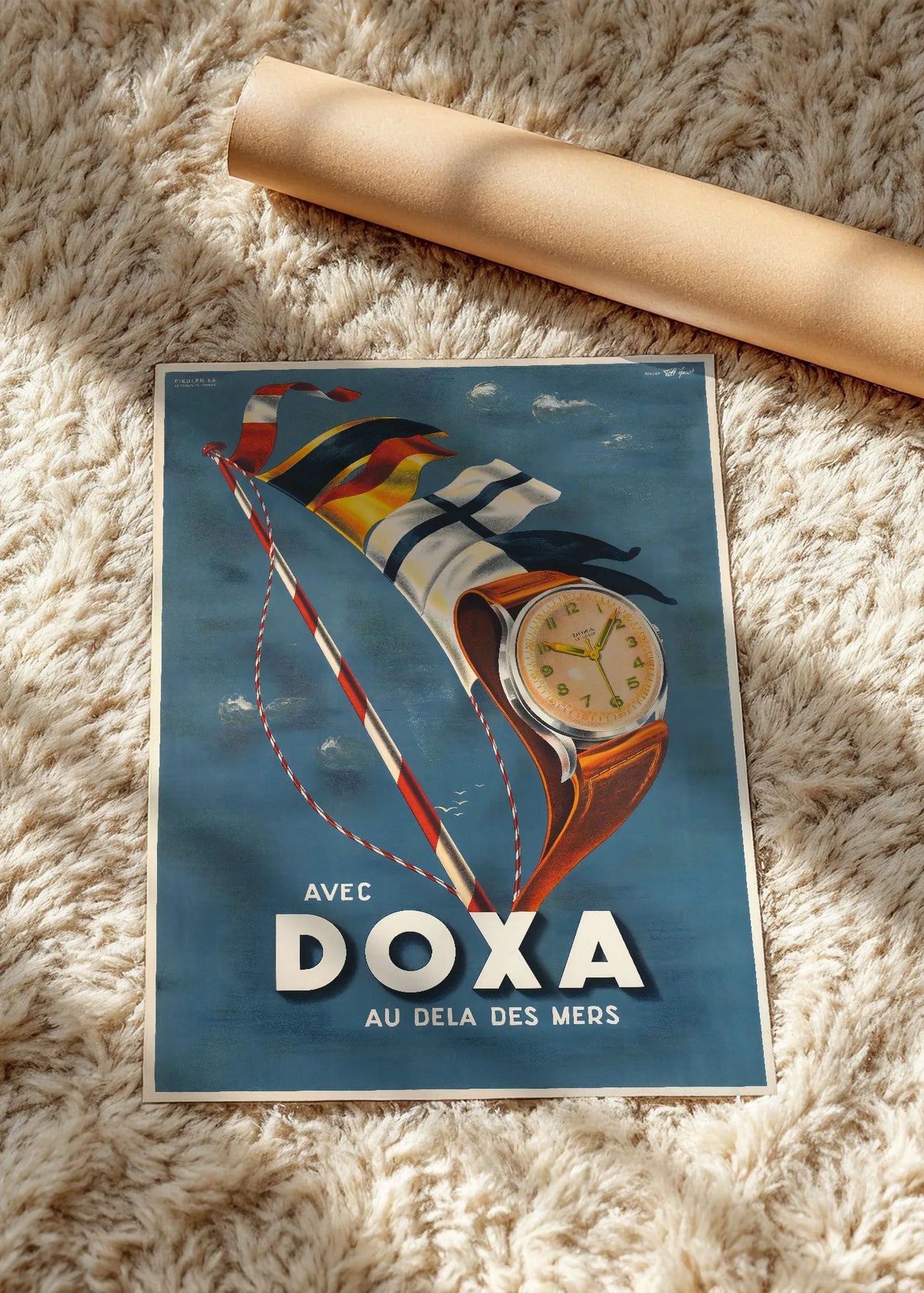 Doxa, preko mora, poster bez rama