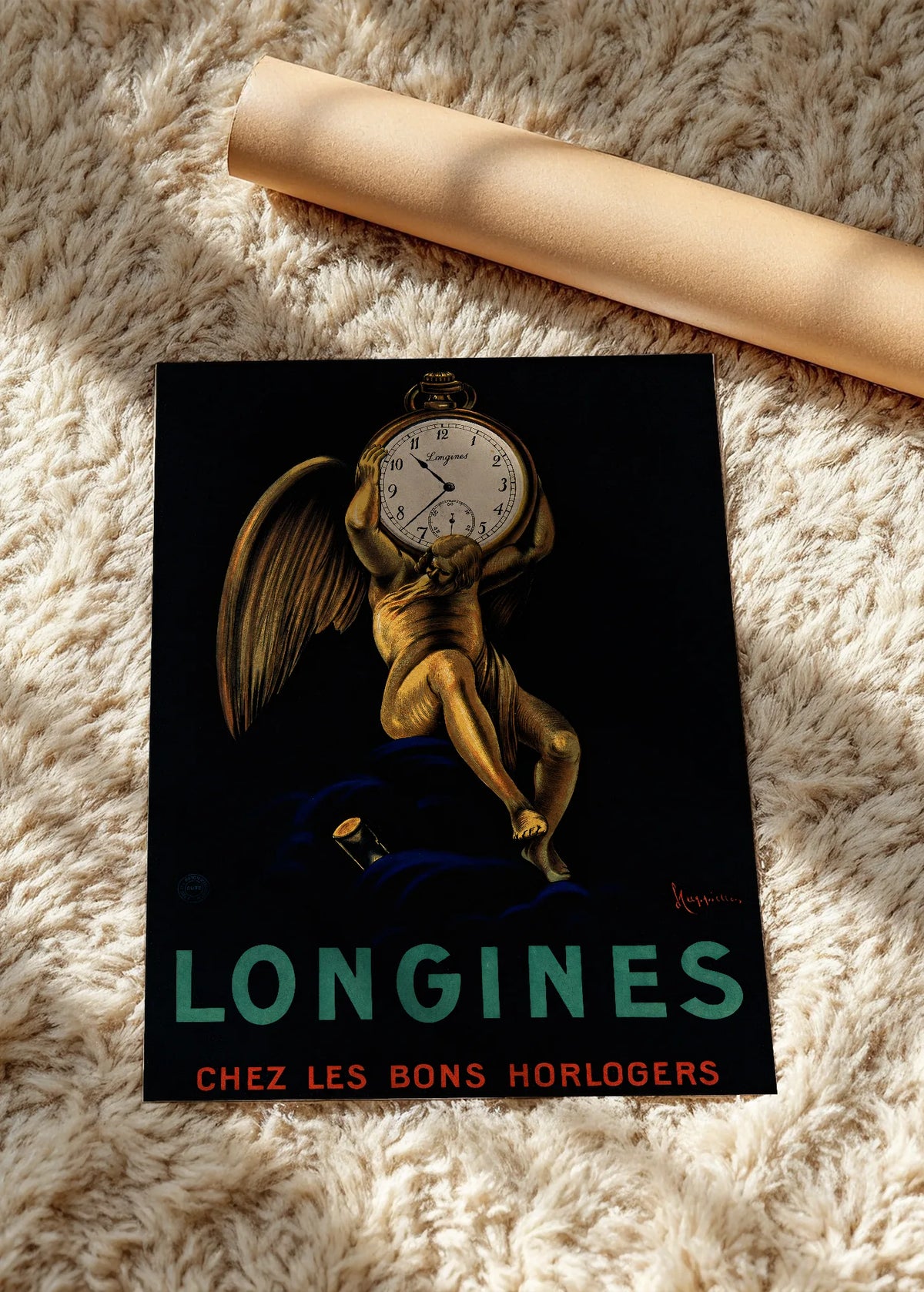 Longines sa anđelom, poster bez rama