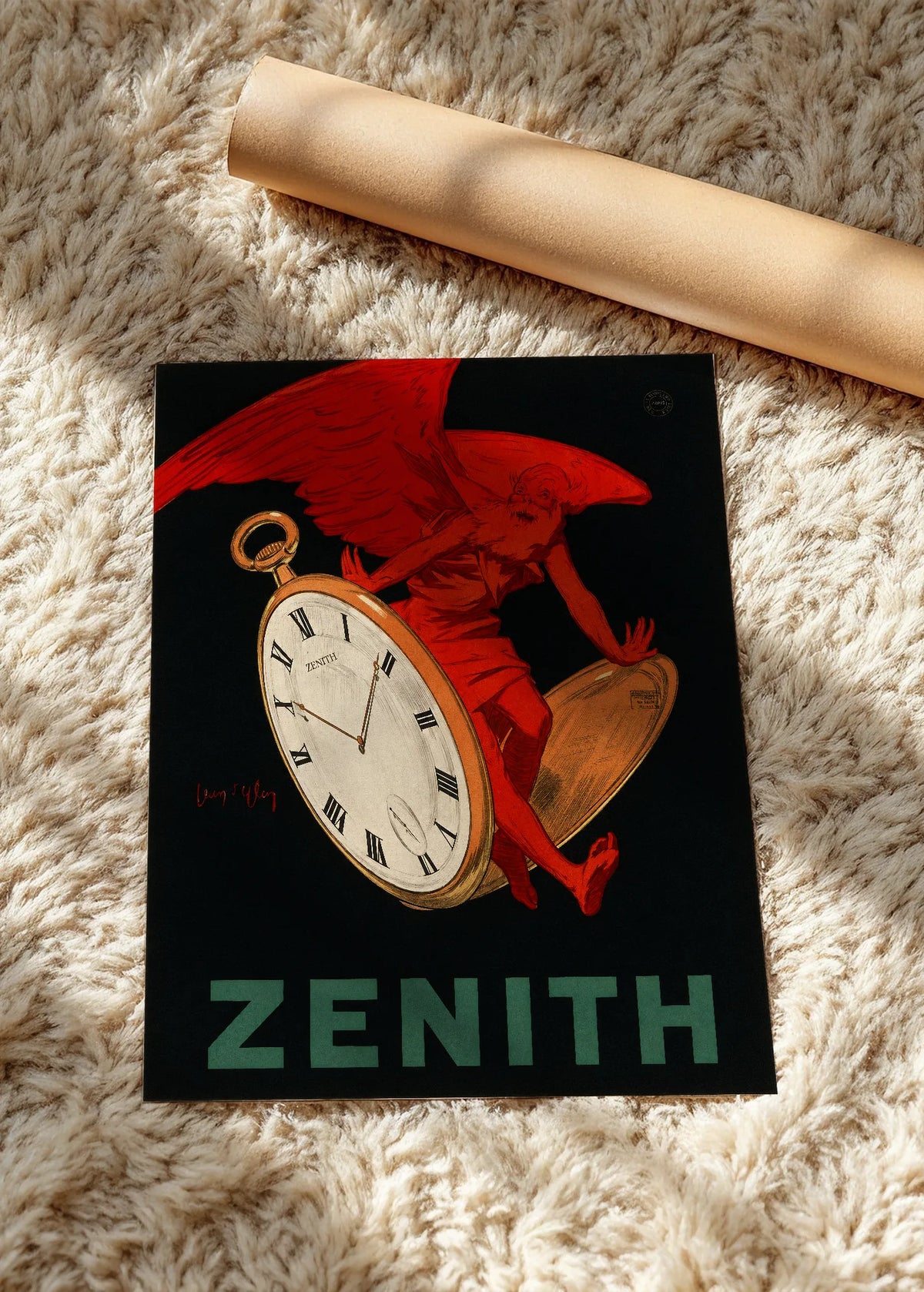 Zenith, crveni anđeo, poster bez rama