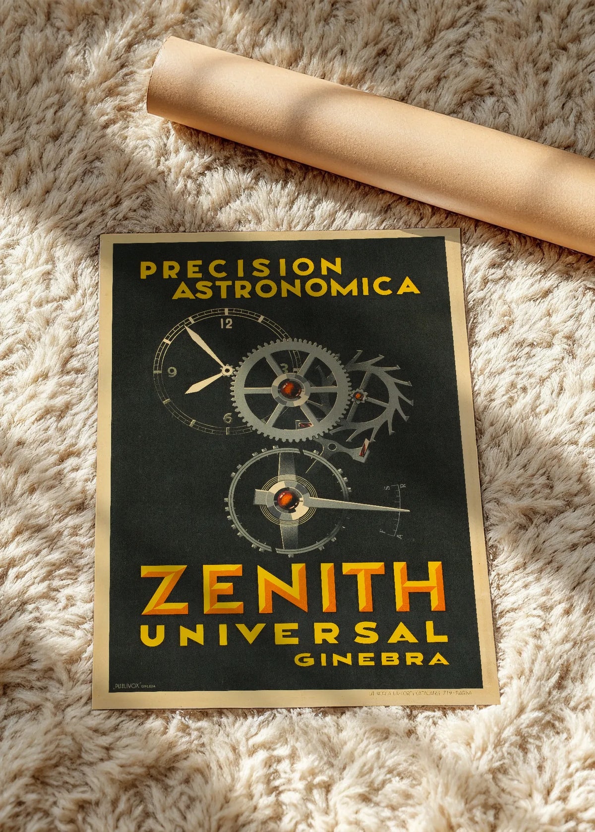 Zenith, astronomska preciznost, poster bez rama