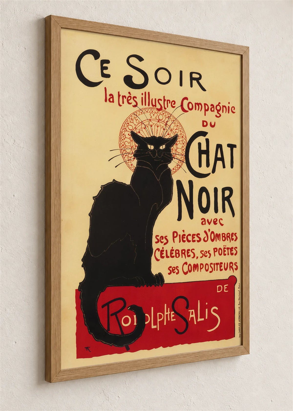 Le Chat Noir, braon ram iz ugla