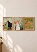 Vintage reklame: JOB, Robette i L’Ermitage, ceo set u braon ramovima