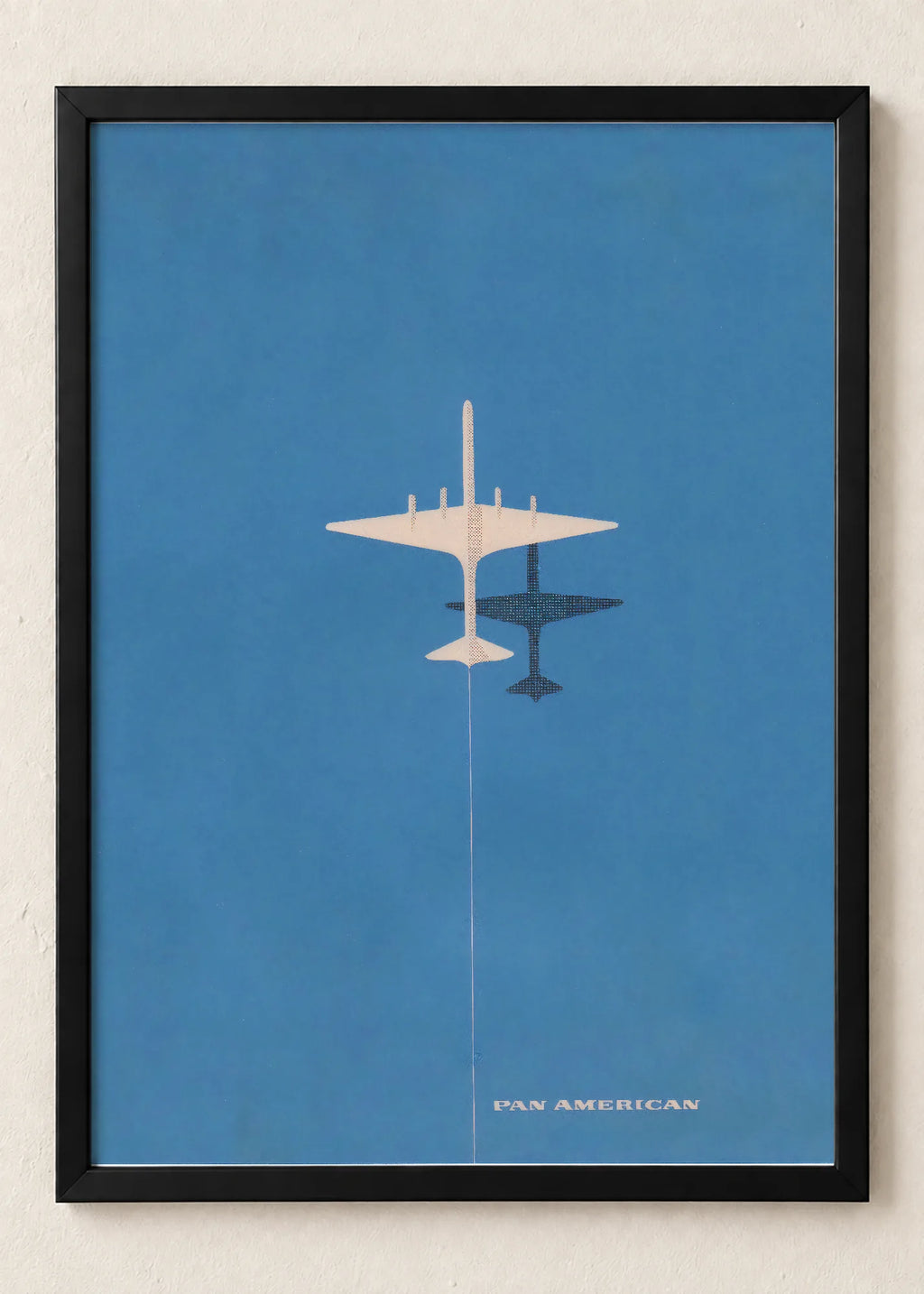 Vintage oglasi: od kafe do Tokija, Pan American, Jet and Shadow, u crnim ramu