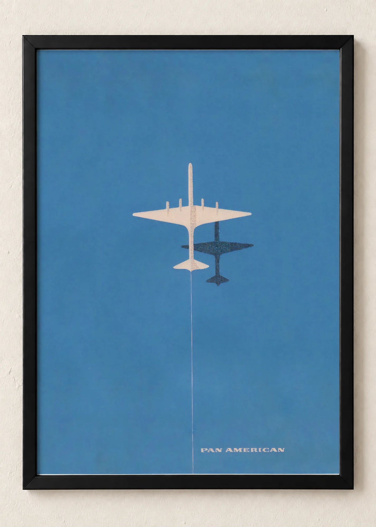 Vintage oglasi: od kafe do Tokija, Pan American, Jet and Shadow, u crnim ramu