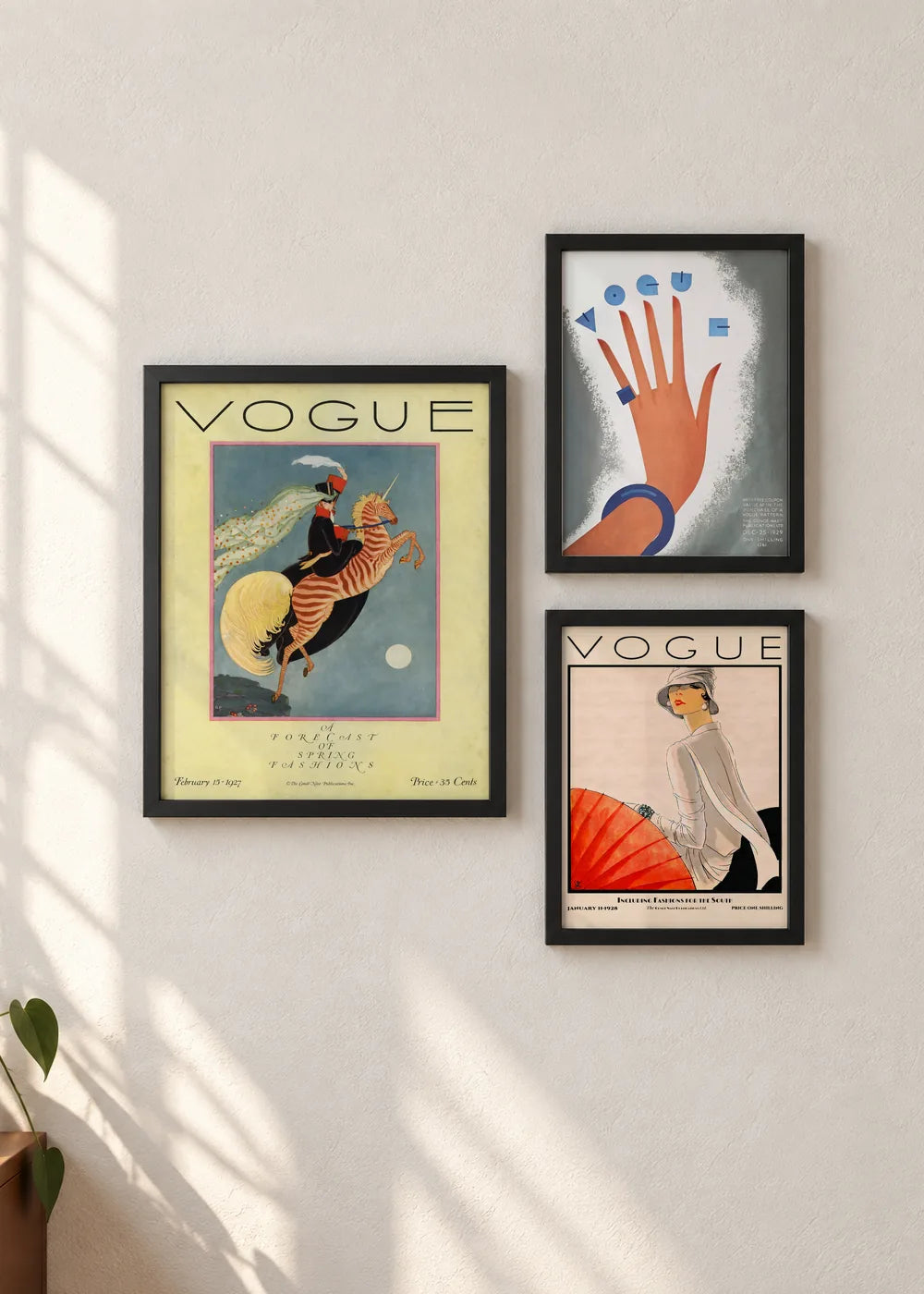 Vogue: fantazija i geometrija, ceo set u crnim ramovima