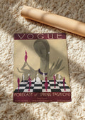 Vogue, naslovnica iz januara 1929., poster bez rama